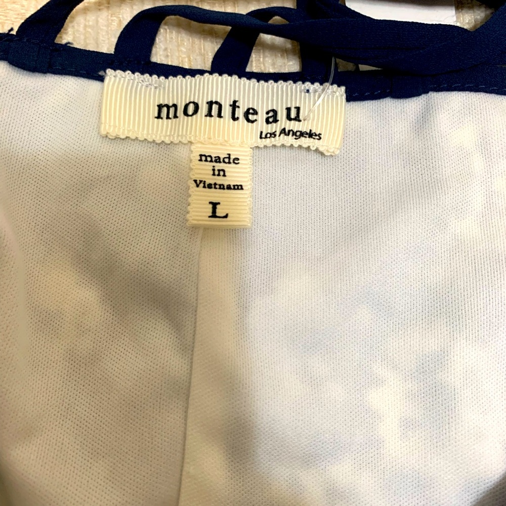 MONTEAU- RACER BACK DRESS - Picture 4 of 4